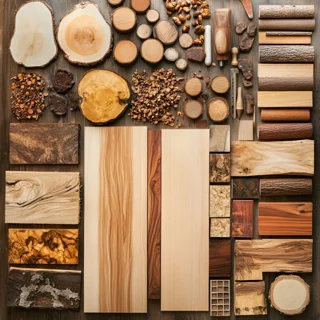 راهنمای انتخاب چوب مناسب برای دکورهای ظریف
