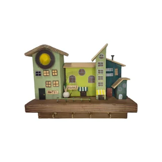 نمای جاکلیدی با ترکیب رنگ های سبز