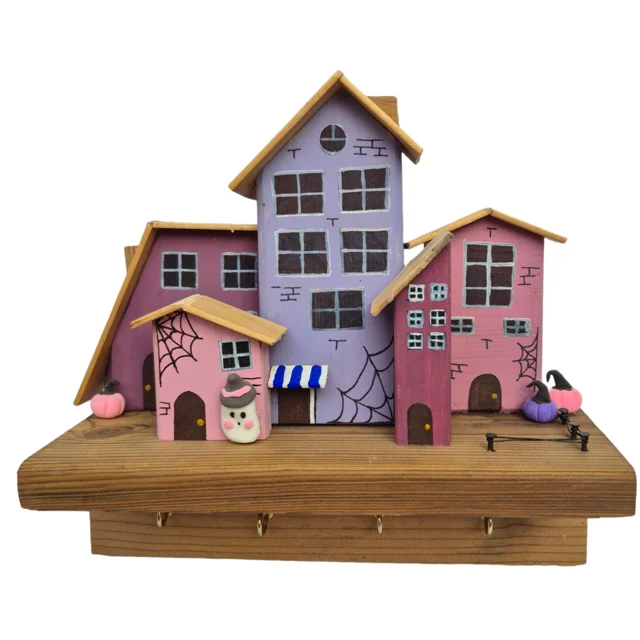 جاکلیدی دیواری  بنفش یاسی دهکده