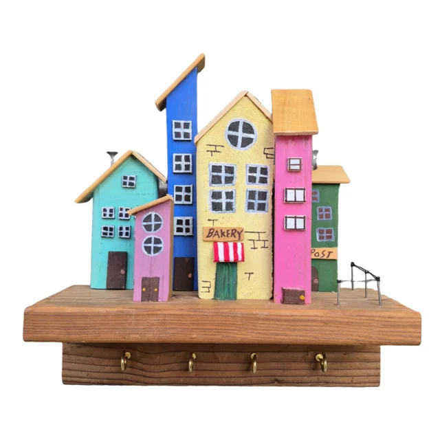 جاکلیدی دیواری رنگ پاستیلی