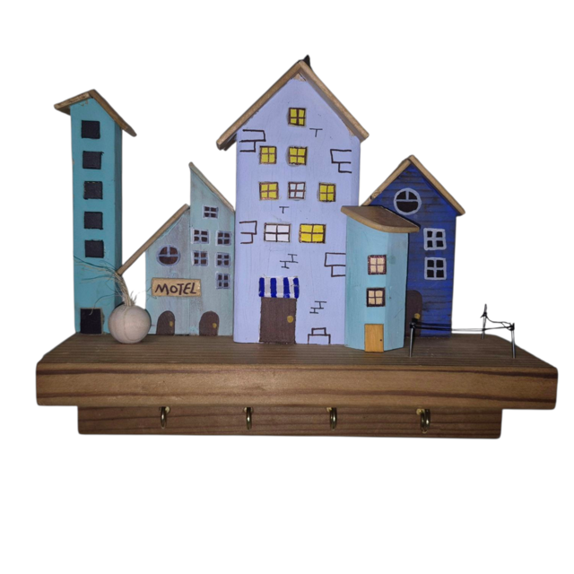 جاکلیدی دیواری  مدل خانه