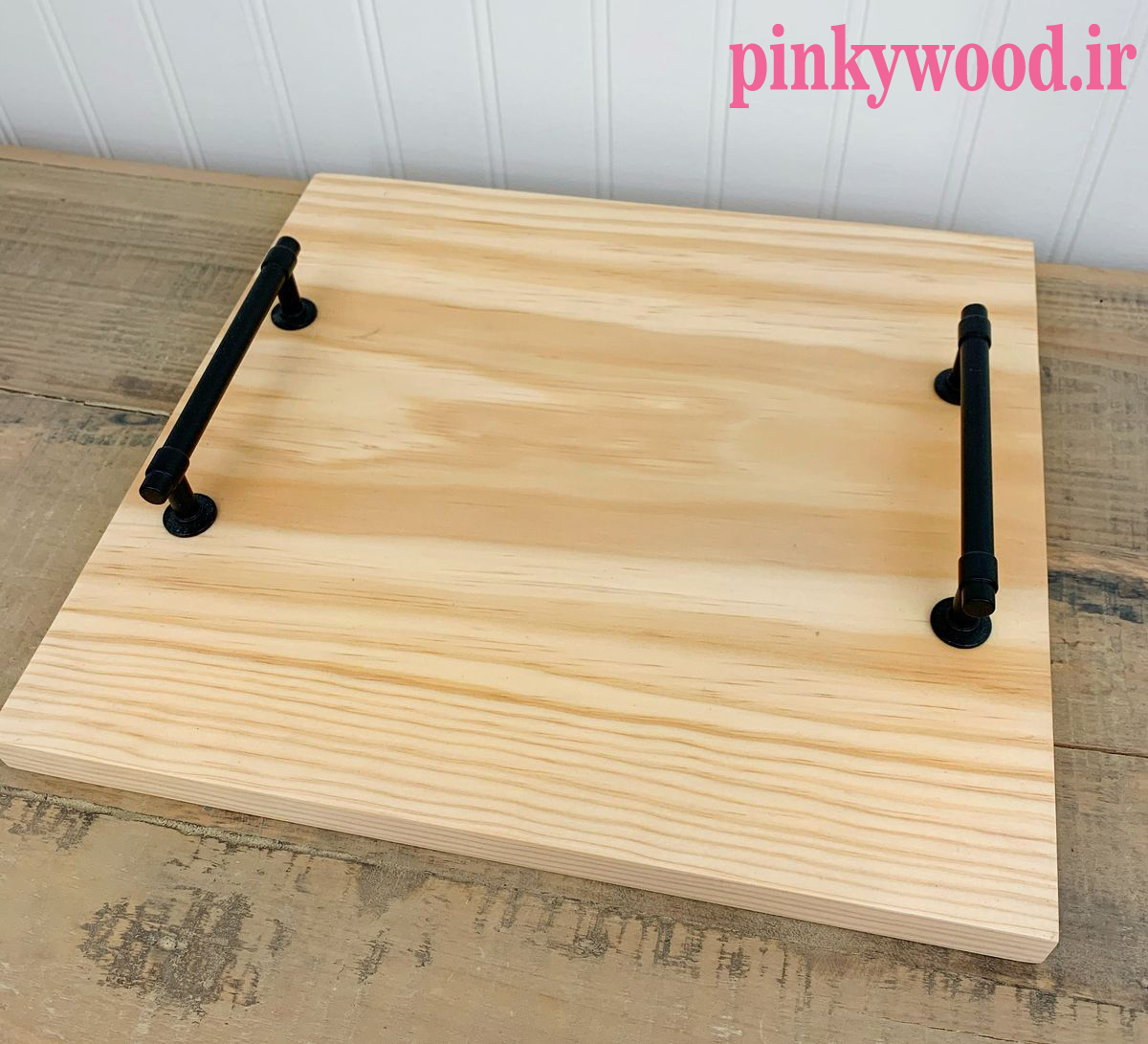 ظرف با چوب کاج