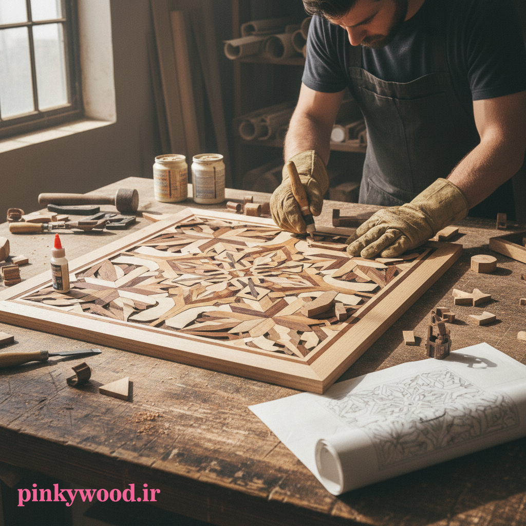 چیدمان قطعات