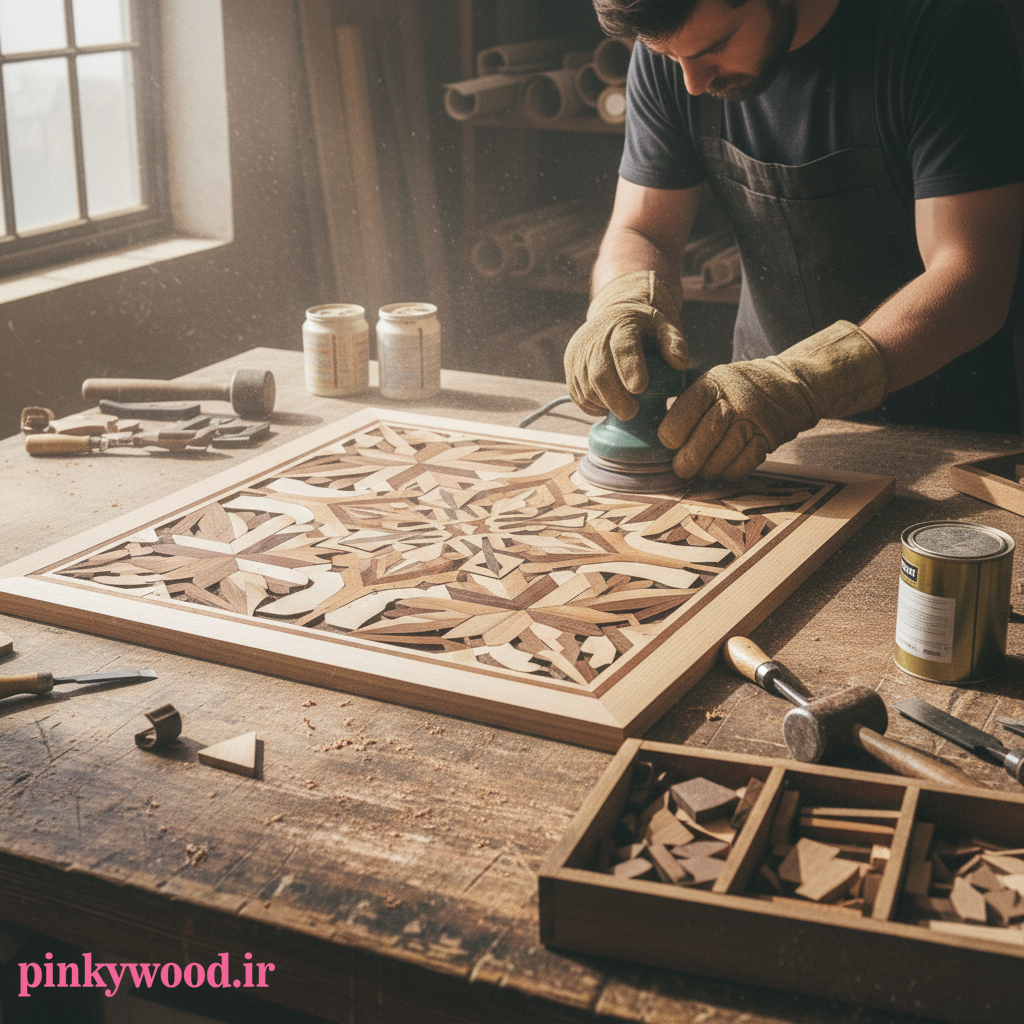 صیقل معرق کاری