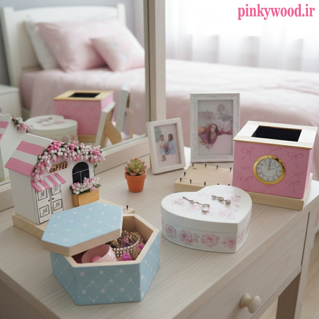 باکس دخترانه صورتی