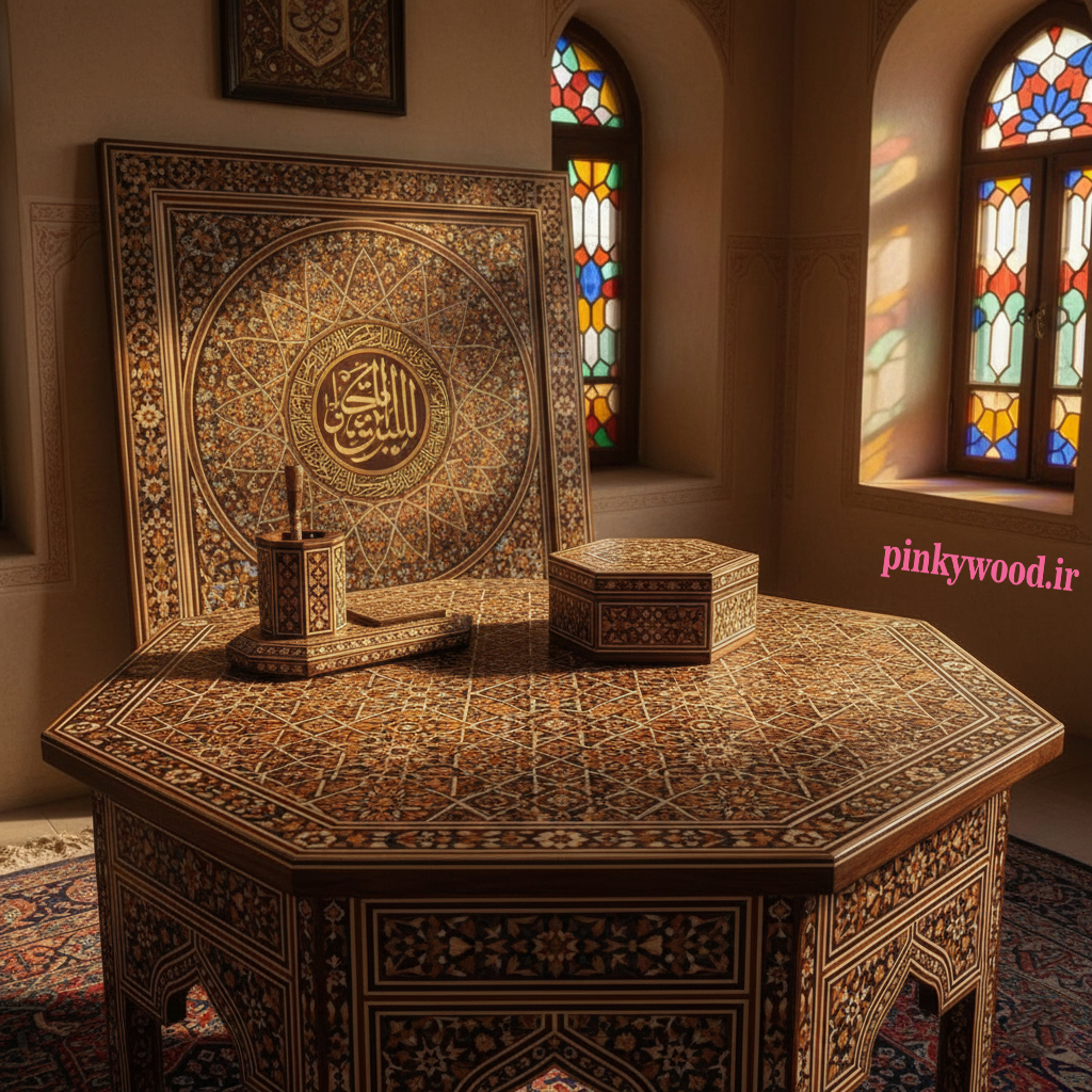 معرق‌کاری هنر ترکیب دقت، صبر و خلاقیت است