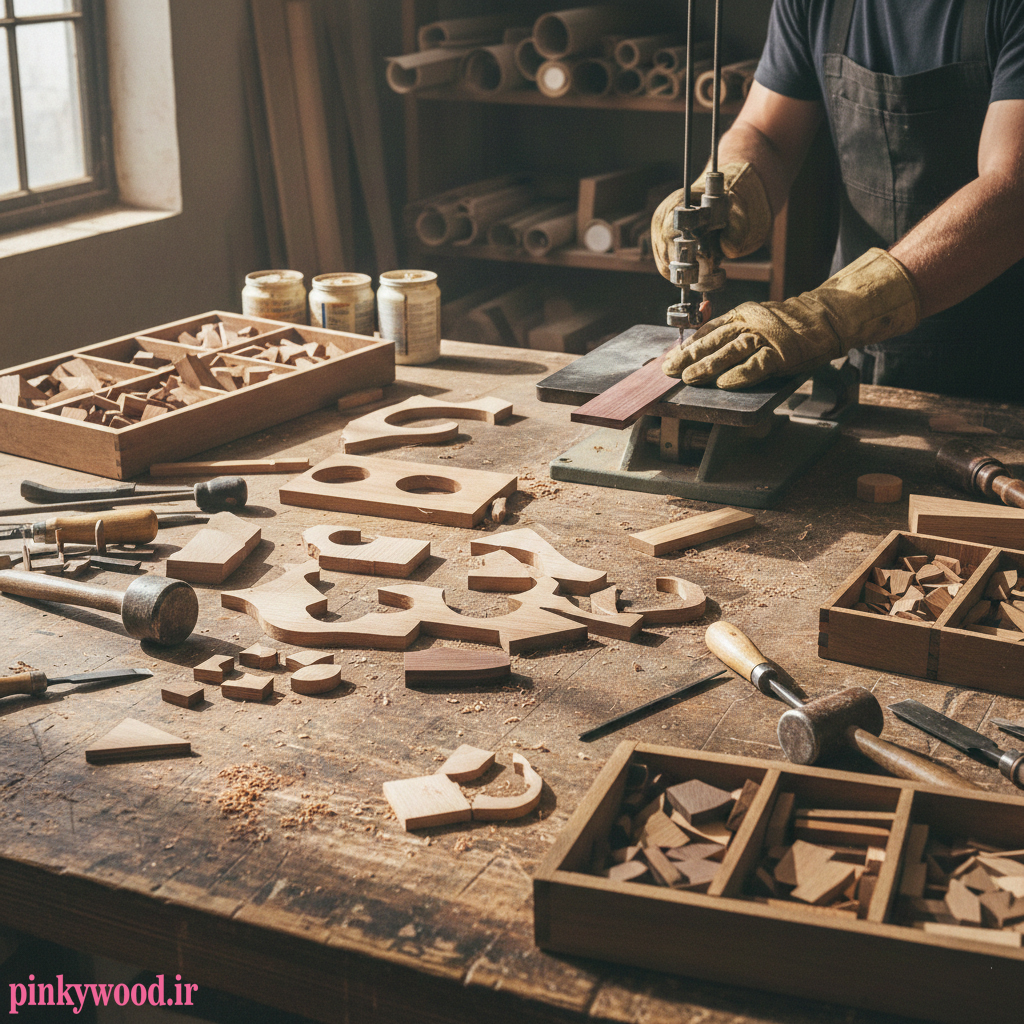 اجرای معرق‌کاری نیازمند مجموعه‌ای از ابزار دقیق و مواد با کیفیت